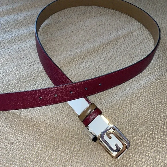 New authentic Gucci reversible belt